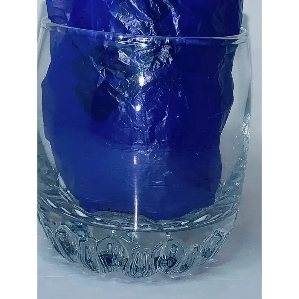 Crown Royal Old Fashioned Rocks Lowball Glass Etched Logo Label Made in Turkey